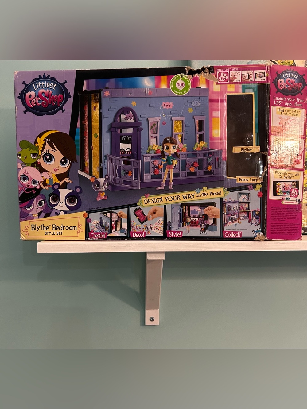 Littlest Pet Shop BLYTHE Bedroom Style Set Penny Ling PANDA Playset READ
